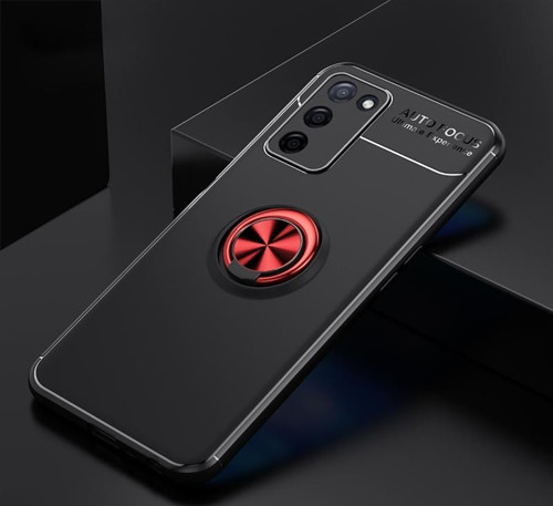 Oppo A55 5G Kılıf Yüzüklü Sağlam Esnek Ringo Silikon Kapak