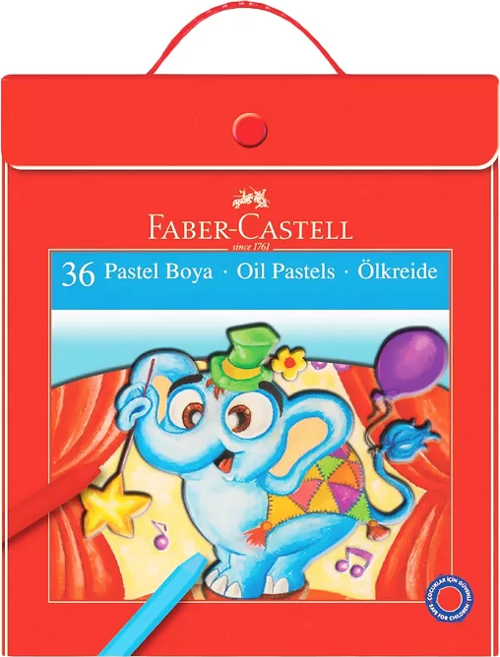 FABER-CASTELL REDLİNE PASTEL BOYA 36 RENK ÇANTALI (125137)