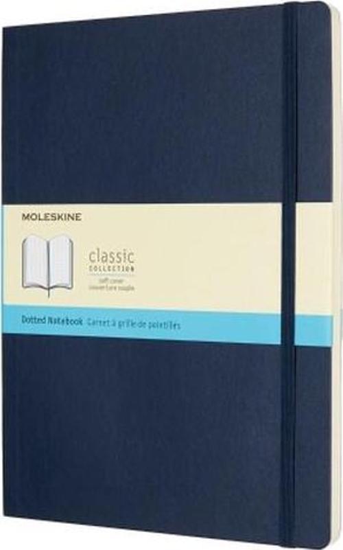 Klasik Büyük Boy Sert Kapak Çizgili Defter Lacivert