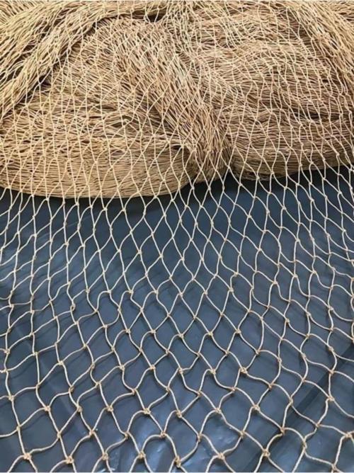 Karadeniz Balık ve Dekoratif Kalın Balık Ağı  2,5x2,5mt-Jüt