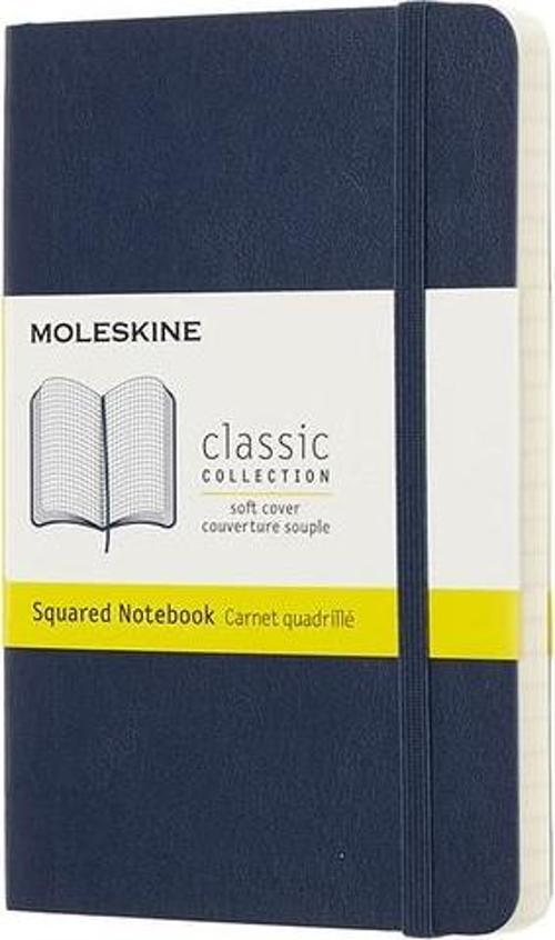  Moleskine Klasik XL Boy Yumuşak Kapak Çizgili Defter Lacivert