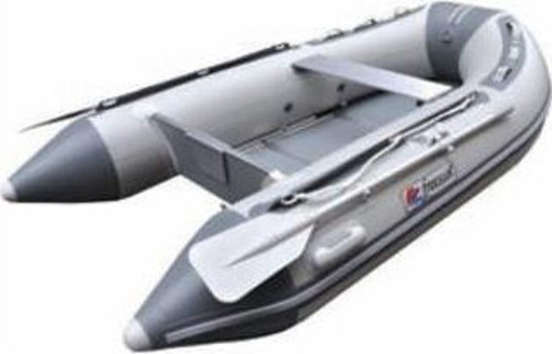 Ahşap Katlanır Tabanlı Gri Şişme Bot 220cm