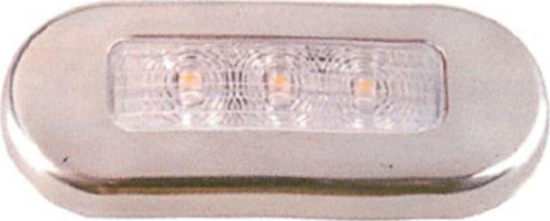 Easterner Krom Çerçeveli Led Merdiven Lambası 12v-Mavi