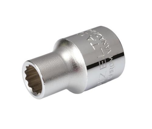 1/2" Lokma Anahtar Oniki Köşe 17mm