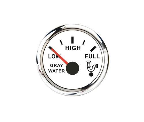 Lavabo (Gri) Su Göstergesi 12/24v  Beyaz