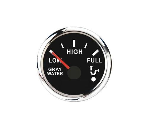 Lavabo (Gri) Su Göstergesi 12/24v  Siyah