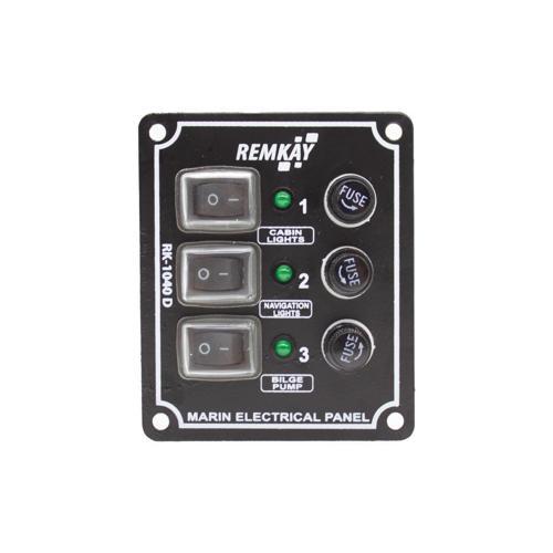 12V İzoleli Dikey Switch Panel 12li