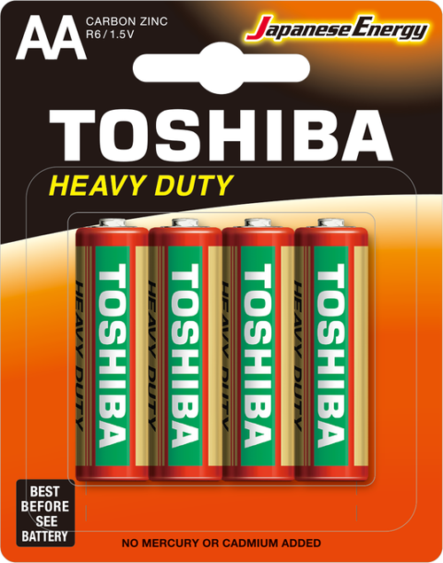 TOSHIBA R6KG BLS. KALEM PİL 4LÜ