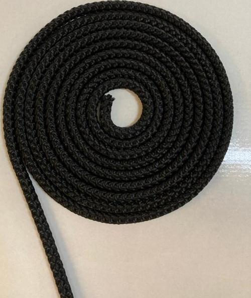 Yüzen Örgülü Halat Siyah  22mm