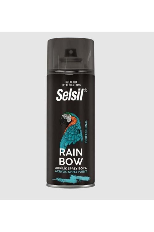 Rainbow Akrilik Sprey Boya 9005 Parlak Siyah