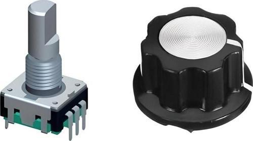 Rotary Encoder Potansiyometre Ve Pot Başlığı