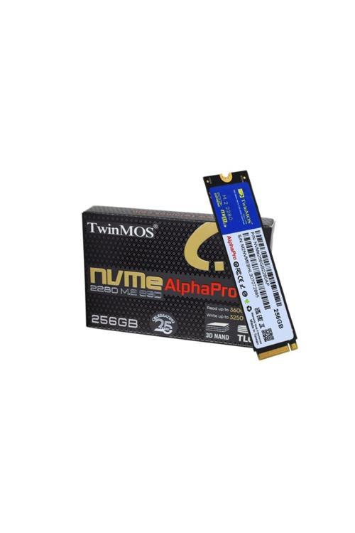 256 GB TWINMOS M.2 PCIE NVME 3600/3250 NVMe256GB2280AP