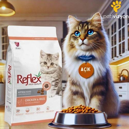 Kıtten Tavuklu Yavru Kedi Maması 1 Kg Açık