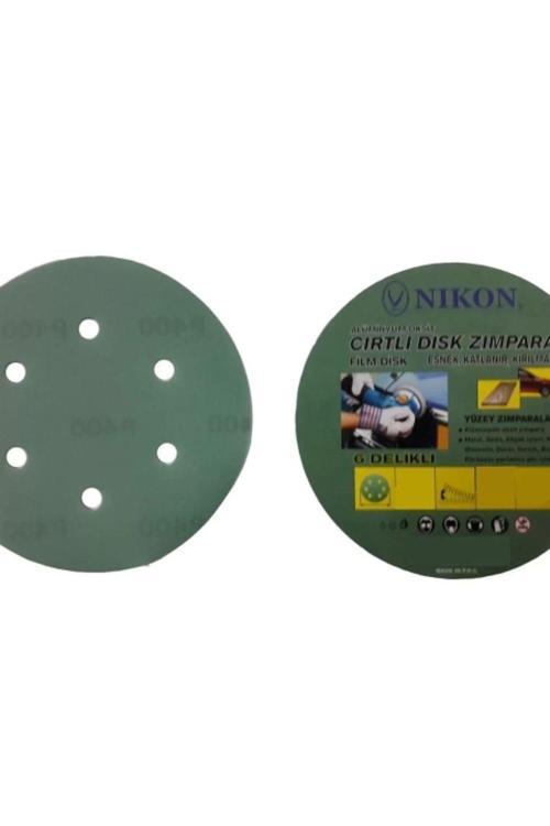 52073 Kırılmaz Yeşil Cırt Zımpara 150x800 Kum 6 Delikli - Değişenua