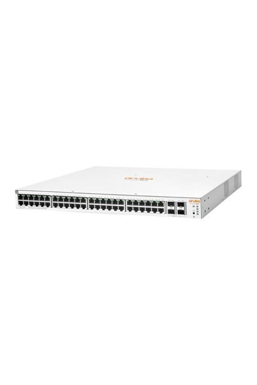 E ARUBA ION JL686B 1930 48 PORT GIGABIT+4X10GB SFP YÖNETİLEBİLİR L2+ RACKMOUNT 370W POE SWITCH