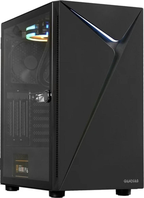 ARGUS E4 ELITE 750w 80+ Tempered Glass USB 3.0 Siyah 120mm Led Fanlı Gaming Kasa