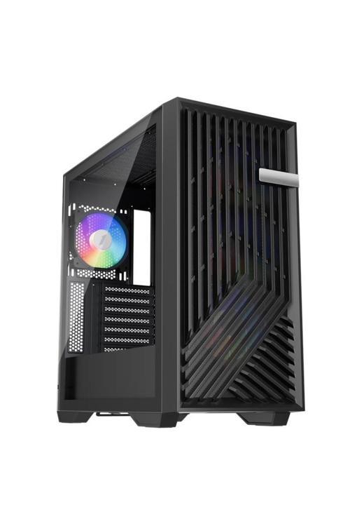 FD8 SİYAH 850W 80+ GOLD FULL MODÜLER ATX 3.1/PCIE 5.1 ARGB 6X12CM FAN TEMPERLİ CAM MESH