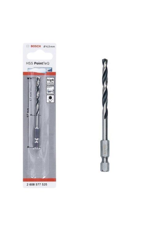 Point TeQ Altıgen Şaftlı Hss Matkap Ucu 4,5 mm
