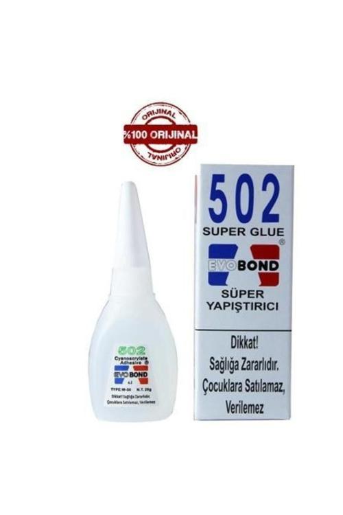 Evo Bond 502 Glue Süper Yapıştırıcı 20 Gr