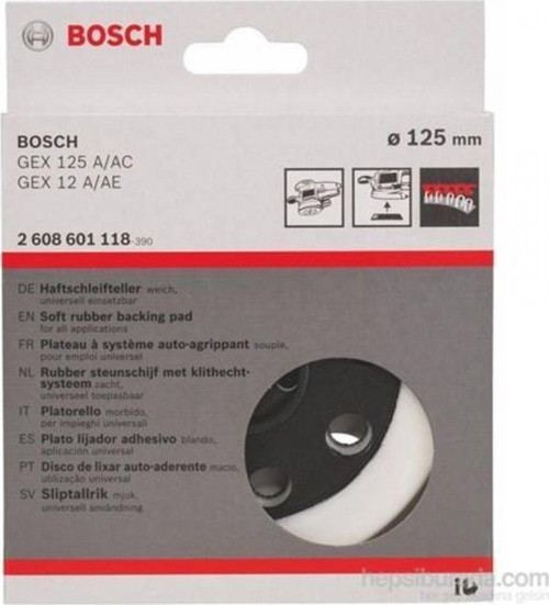 Gex 125 A/Ac Soft Taban 0 2608 601 118 - 53097