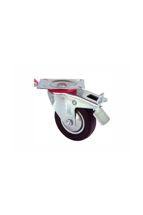 Döner Frenli Servis Tekeri 100 mm