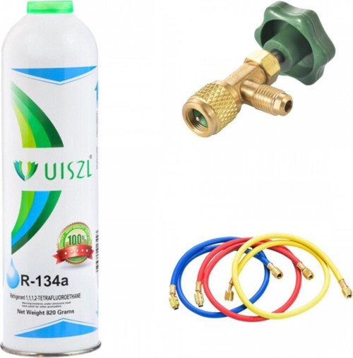 Soğutucu R134A Gaz Verme Seti Gaz - Vana - Hortum