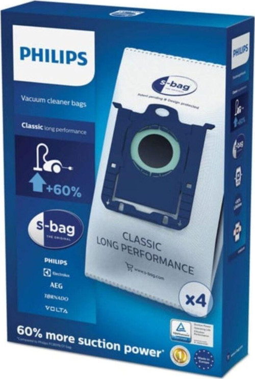 Phılıps Fc 9302 Silent Star Süpürge Toz Torbası 4 Adet Philips+Performer Pro Motor Koruma Filtresi