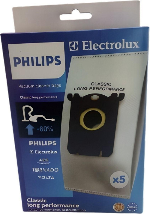 Philips Xd3110/09 Torbalı Elektrikli Süpürge 5 Ad Yeni Kutu Toz Torbası