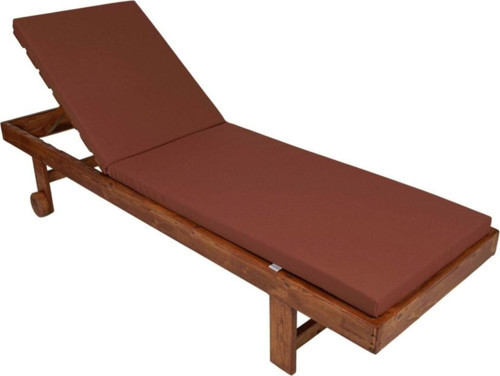 Çıralı Plajı Şezlong Minderi 180*55*5 Cm Fermuarlı Yıkanır Silinir Arkası Kuşaklı
