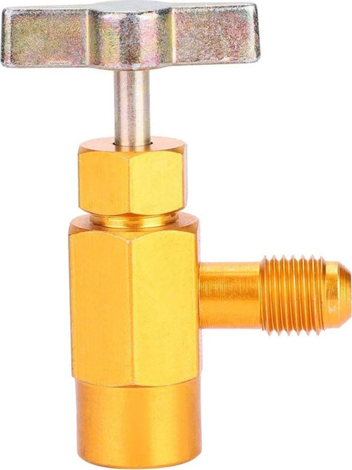 1/2 Acme 1/4 Sae Ac R-134A R-134 1/2" Ac Soğutucu Musluk Vanası Musluk Aracı