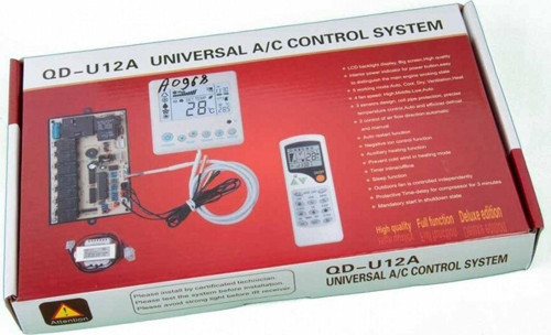 Klima Akıllı Kart Ve Kumanda Seti Qd-U12A