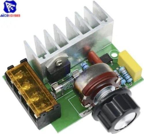 4000W 220V Ac Motor Hız Kontrol Devresi Di mmer Voltaj Regülatörü -Regulator Di mmer 4000w