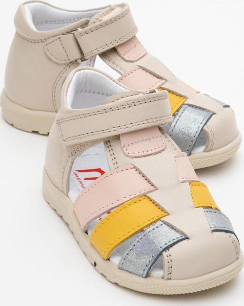 Kız Çocuk Krem Hakiki Deri Günlük İlk Adım Ayakkabı