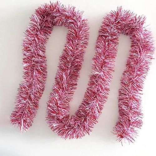 Simli Parti Süsü 2 Metre Pembe