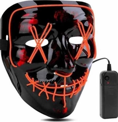LED Işıklı Yeşil Maske