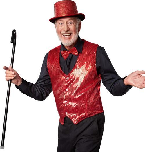 Kırmızı Payetli Pullu Papyon