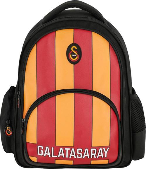 Galatasaray Lisanslı Erkek Çocuk Üç Bölmeli Sarı Kırmızı Çocuk Desenli Okul Çantası - ME25556