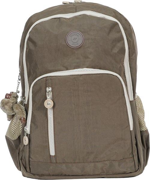 Yogi Dört Bölmeli Krinkıl Okul ve Günlük Sırt Çantası - Kız ve Erkek - Kahverengi - CNT8030-01