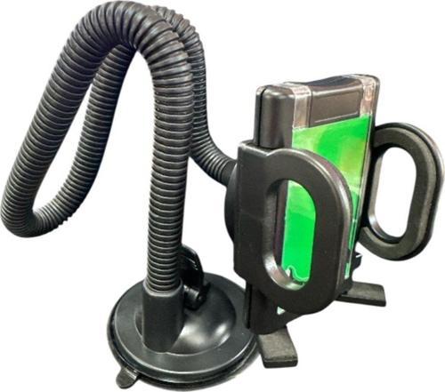 H111 Araç İçi Telefon Tutucu Vakumlu 60Cm Uzun Spiralli Tutucu