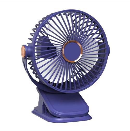 Yüksek Performanslı Pratik Taşınabilir Şarjlı Işıklı 5 Kademeli Masaüstü Fan Laciver Vnt-02