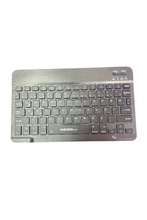 Zr455 Kablosuz Ultra Slim Şarjlı Mini Bluetooth Q Klavye Siyah