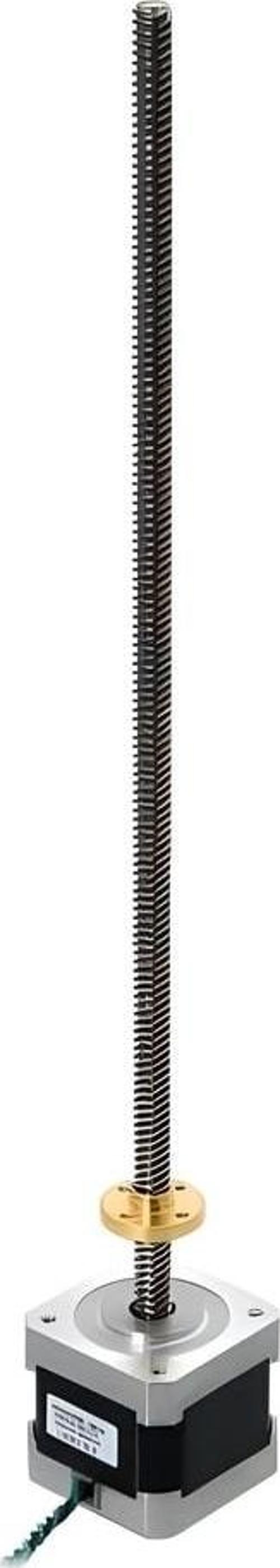 Nema 17 - Bipolar 200 Adım Step Motor - 18 cm Vidalı Mil Dahil - 42×38 mm - 2.8v - 1.7a