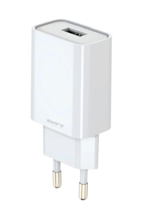 Micro Şarj Seti 2100 Ma Sw-Ca12M Beyaz