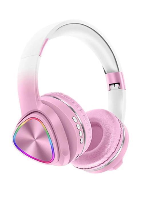 Z11Bt Kablosuz Kulak Üstü Rgb Led Işıklı Stereo Bluetooth Kulaklık