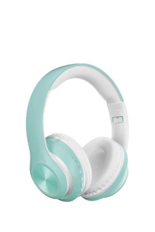 P68 Mikofonlu Sd Kart Girişli Fm Radyolu Bluetooth 5.0 Kulak Üstü Kulaklık