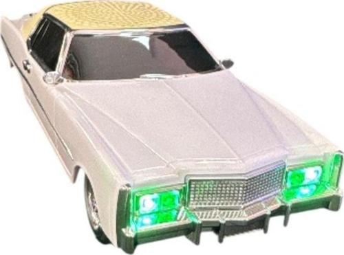 Wster Ws-1966 Araba Görünümlü Taşınabilir Kablosuz Radyolu Bluetooth Hoparlör Beyaz
