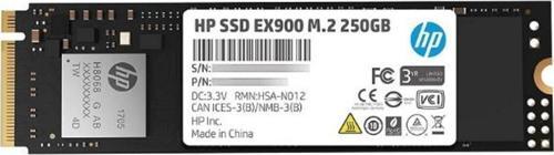 HP 250GB EX900 2YY43AA 2100- 1300MB/s M2 PCIe NVMe Gen3 Disk