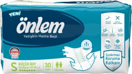 Belbantlı Small Hasta Bezi 30 Adet