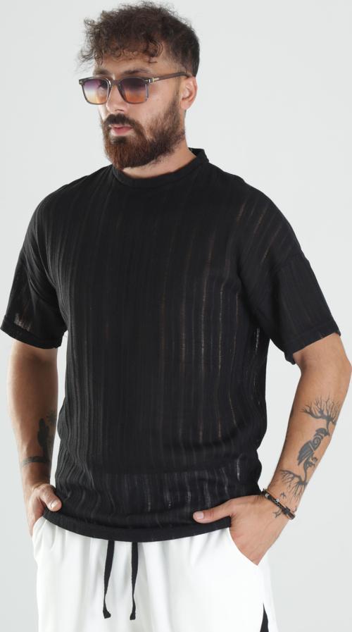 Tasarım Siyah T-Shirt