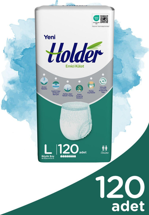 Hasta Bezi Yetişkin Emici Külot Large 30'Lu 120 Adet.